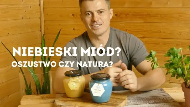 Niebieski miód ze spiruliną – naturalny kolor, zero barwników